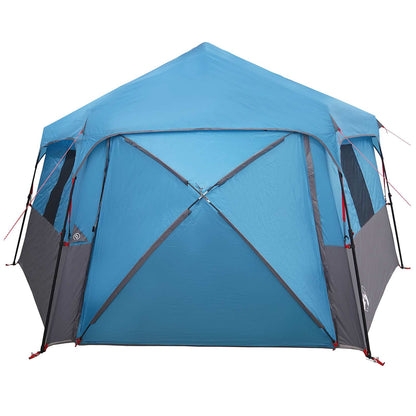 Instant Tent with Rainfly 12-Person Quick-Release Blue