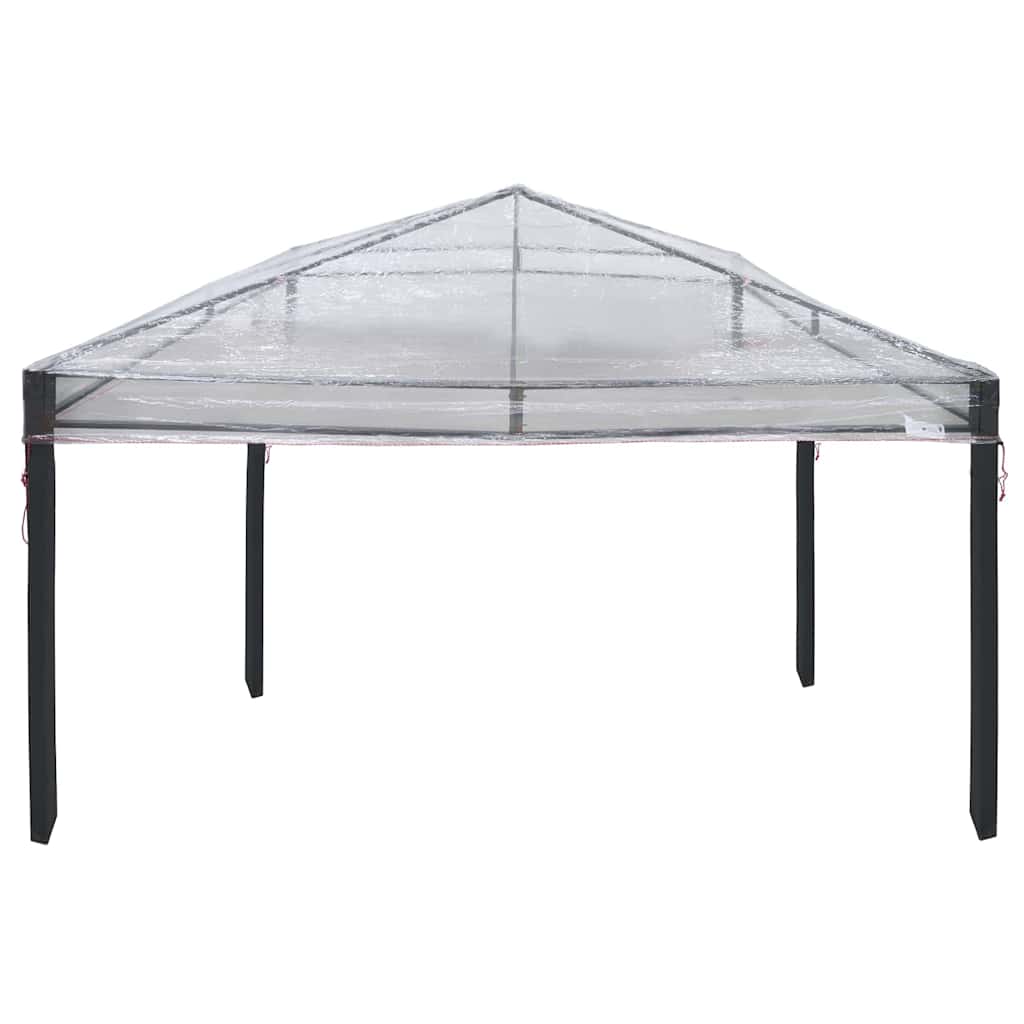 Gazebo Cover Replacement 300 x 300 x 26 cm Transparent PVC
