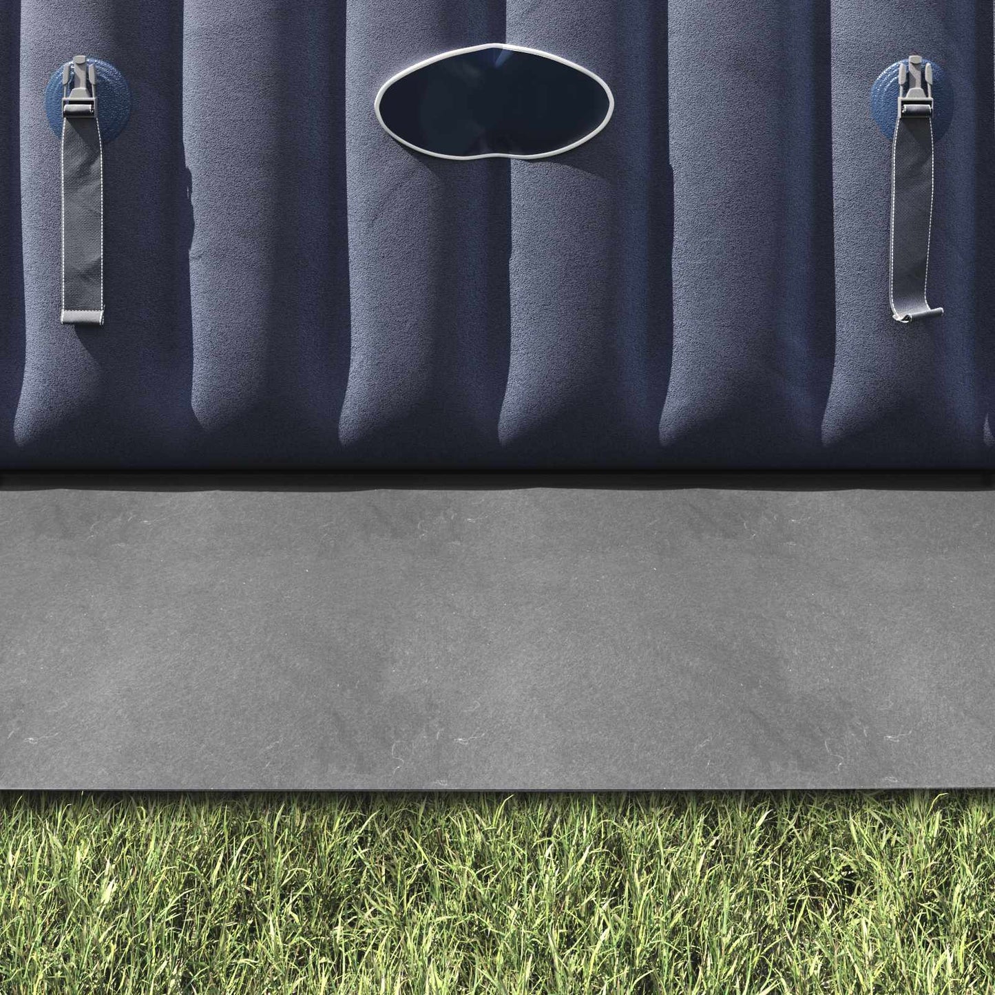Pool Ground Sheet Light Grey 274 x 274 x 0.1 cm