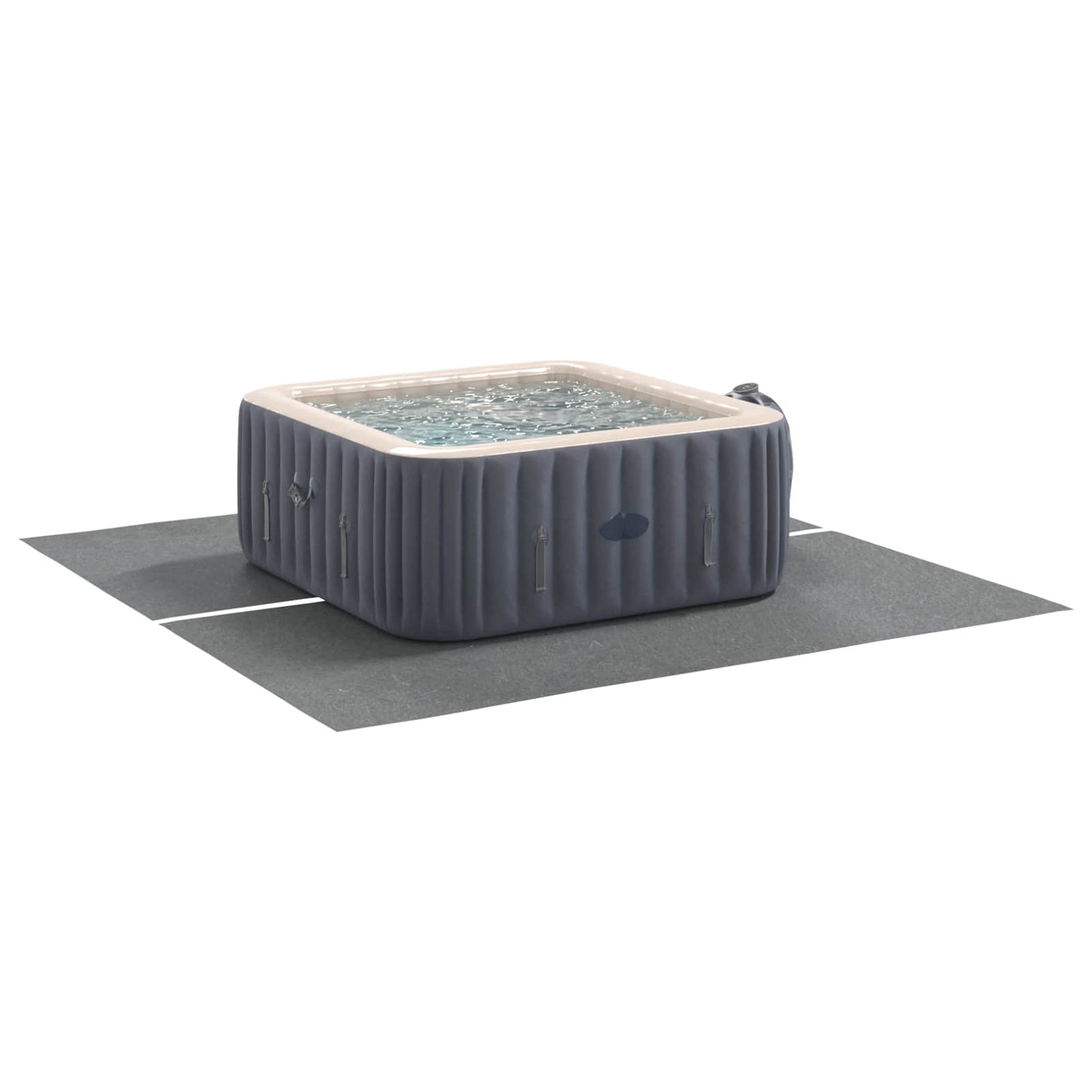 Pool Ground Sheet Light Grey 274 x 274 x 0.1 cm
