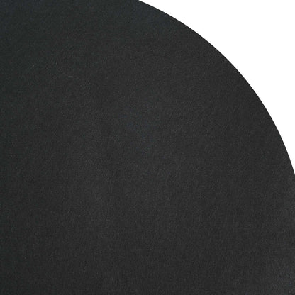 Pool Ground Sheet Folding Black Ø 458 cm Non-woven Fabric