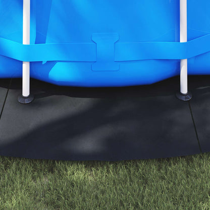 Pool Ground Sheet Folding Black Ø 550 cm Non-woven Fabric