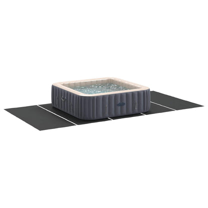 Pool Ground Sheet Black 550 x 280 x 0.1 cm Non-woven Fabric