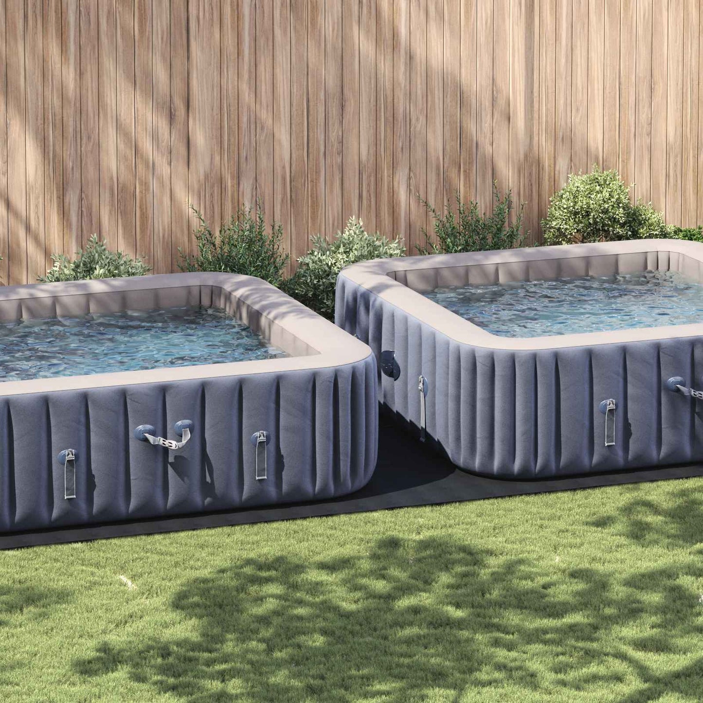 Pool Ground Sheet Black 820 x 420 x 0.1 cm Non-woven Fabric