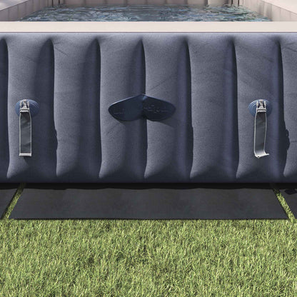 Pool Ground Sheet Black 999 x 500 x 0.1 cm Non-woven Fabric