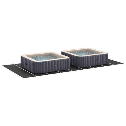 Pool Ground Sheet Black 999 x 500 x 0.1 cm Non-woven Fabric