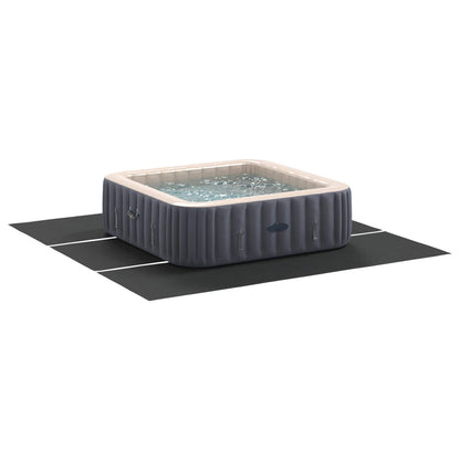Pool Ground Sheet Black 396 x 396 x 0.1 cm Non-woven Fabric