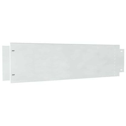 Lawn Edgings 5 pcs Silver 100 x 25 x 0.07 cm Galvanised Steel