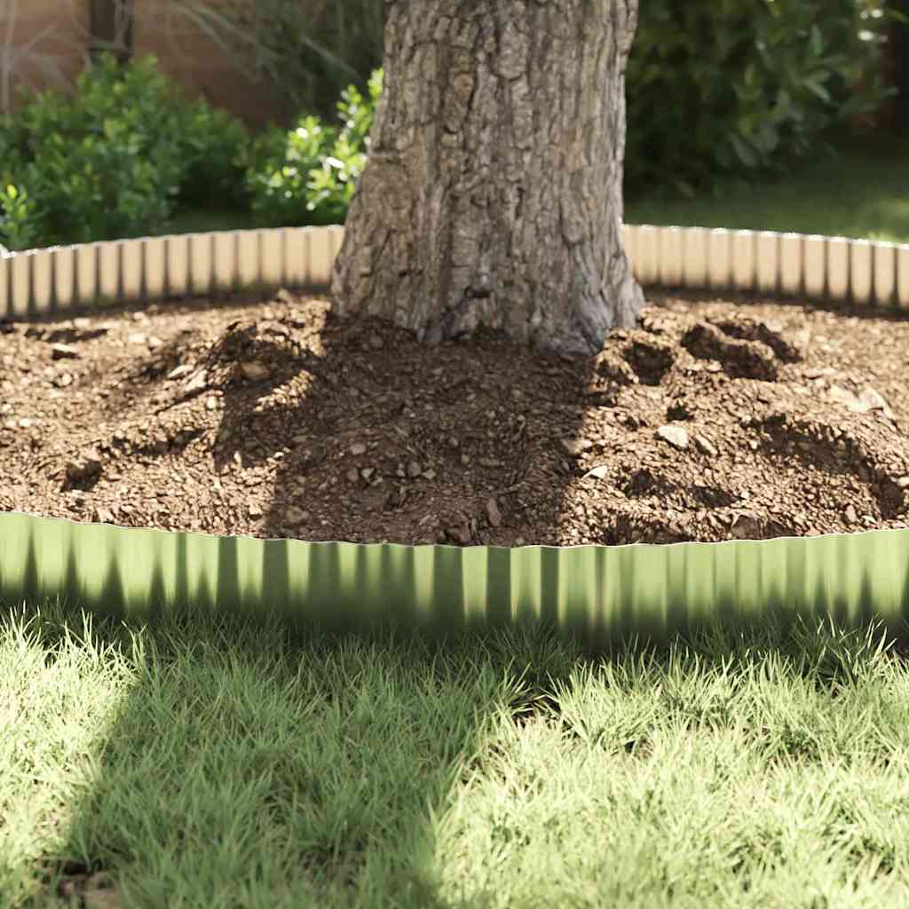 Lawn Edge Silver 1000 x 15 x 0.03 cm Galvanized Steel