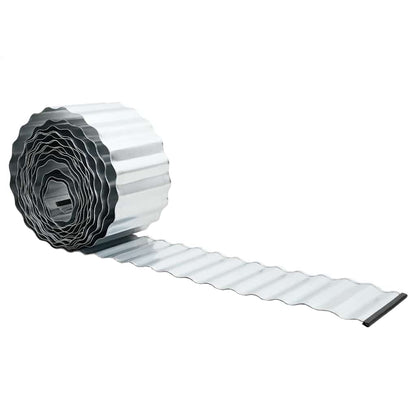 Lawn Edge Silver 1000 x 25 x 0.03 cm