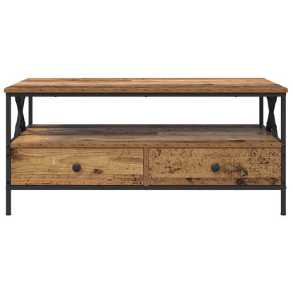 Coffee Table Old wood 100 x 51 x 45 cm Engineered wood