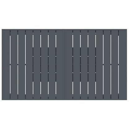 Garden Dining Set 7 pcs Anthracite Powder-coated Steel