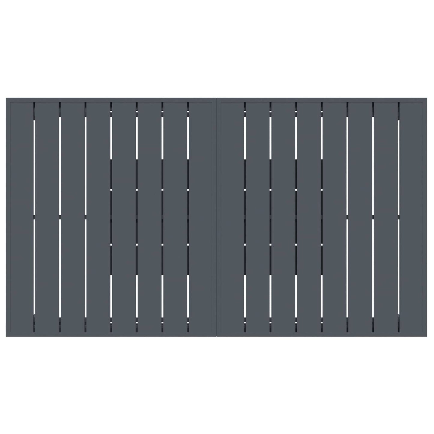 Garden Dining Set 9 pcs Black Poly Rattan