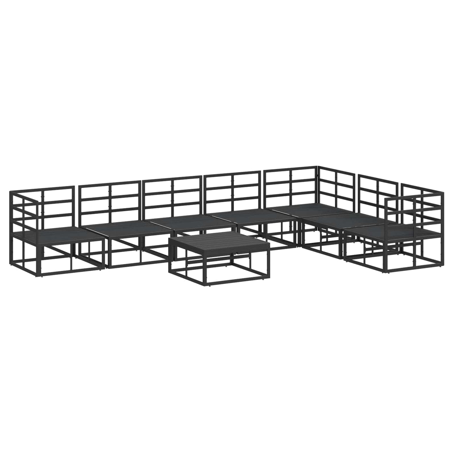 Garden Sofa Set with Cushion 8 pcs