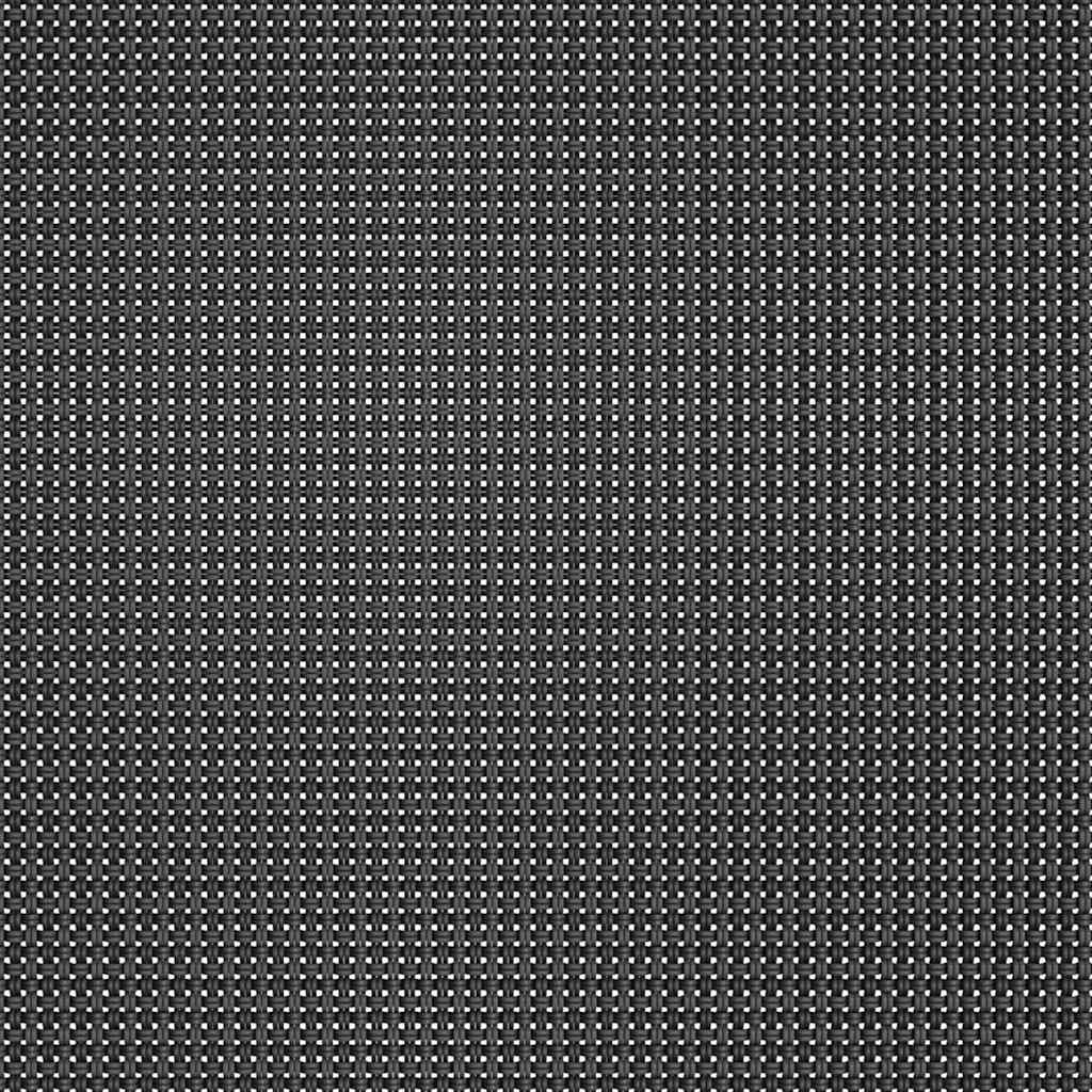 Garden Sofa Set with Cushion 7 pcs Black Steel