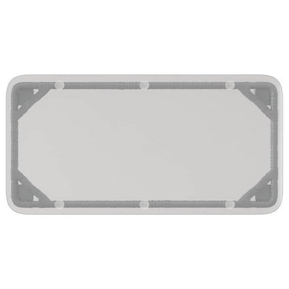 Garden Furniture Set 4 pcs Black and Cream Poly Rattan