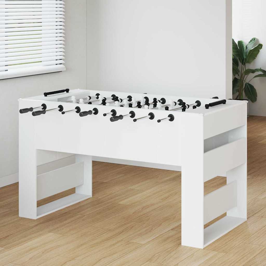 Football Table 2 pcs White 146.5 x 74 x 85 cm Engineered Wood