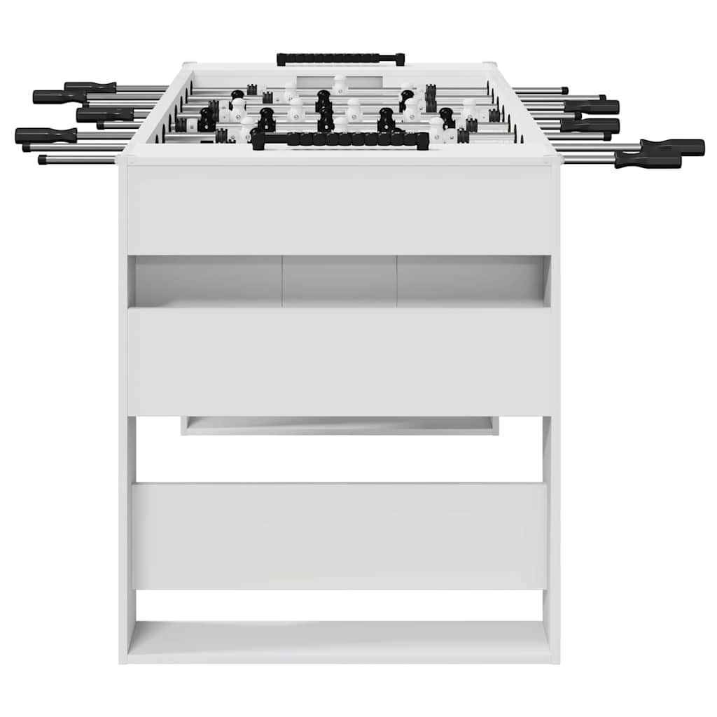 Football Table 2 pcs White 146.5 x 74 x 85 cm Engineered Wood