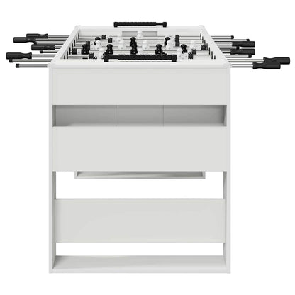 Football Table 2 pcs White 146.5 x 74 x 85 cm Engineered Wood