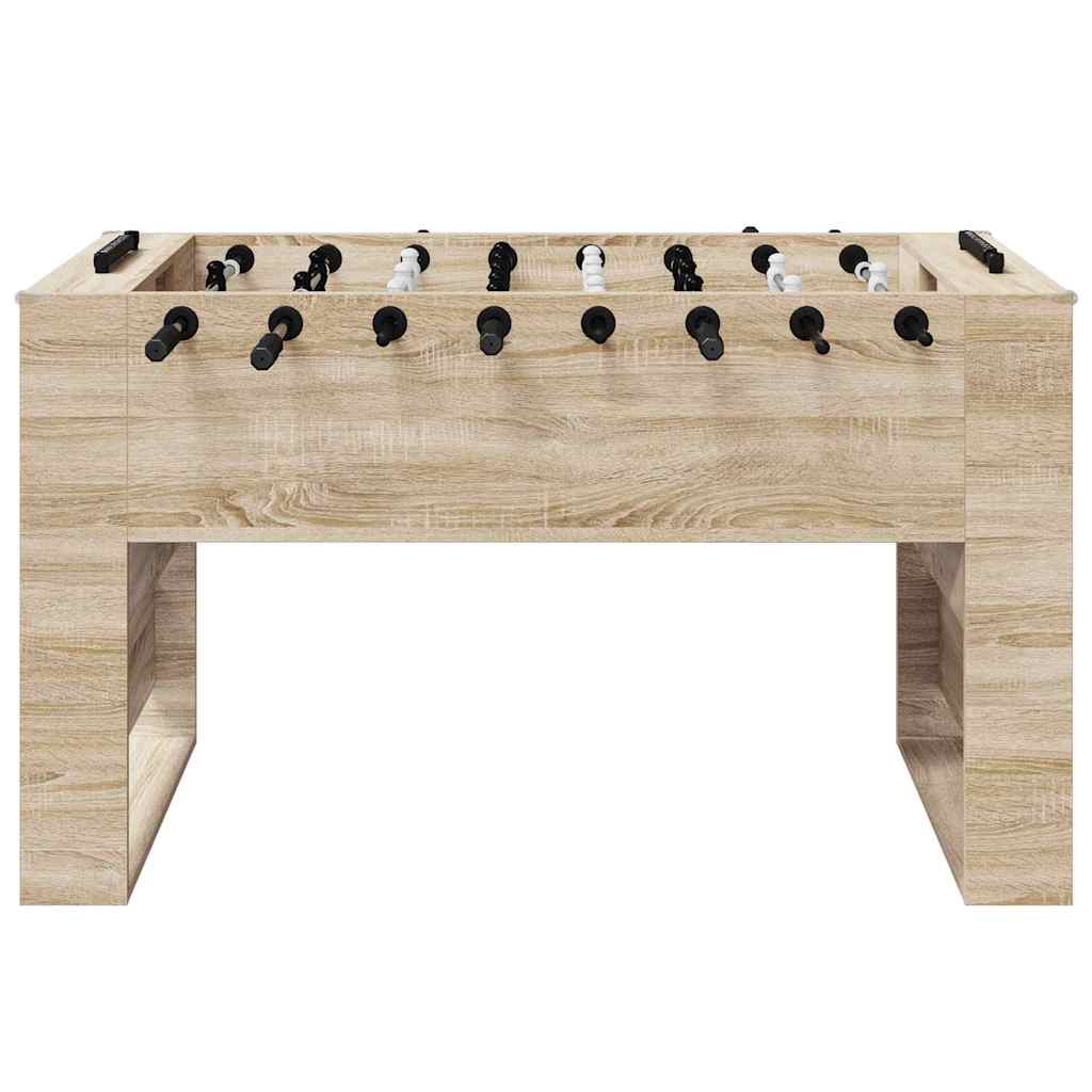 Football Table 2 pcs Sonoma Oak 146.5 x 74 x 85 cm