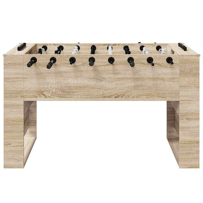 Football Table 2 pcs Sonoma Oak 146.5 x 74 x 85 cm