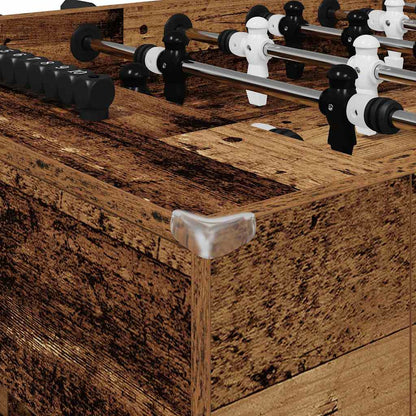 Football Table 2 pcs Old Wood 146.5 x 74 x 85 cm