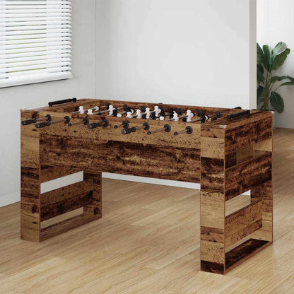 Football Table 2 pcs Old Wood 146.5 x 74 x 85 cm