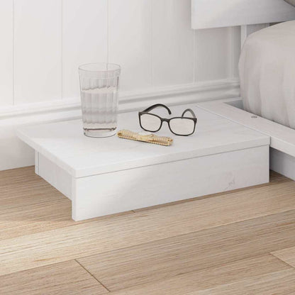 Bed Frame White 120 x 190 cm Wood