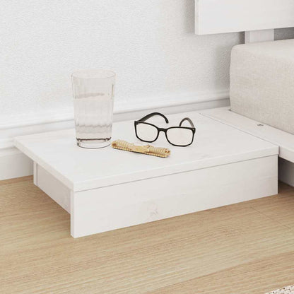 Bed Frame White 90 x 200 cm Wood