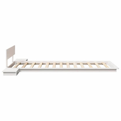 Bed Frame White 80 x 200 cm Wood