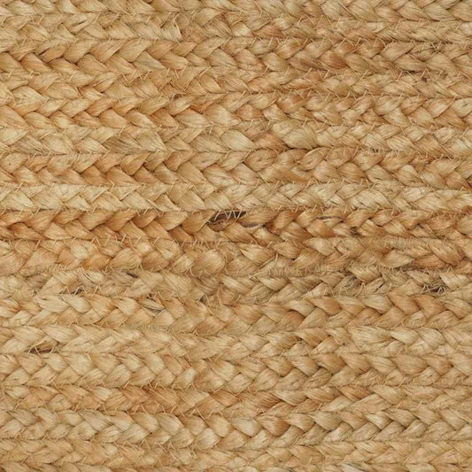 Area Rug Beige 240 x 240 cm Jute