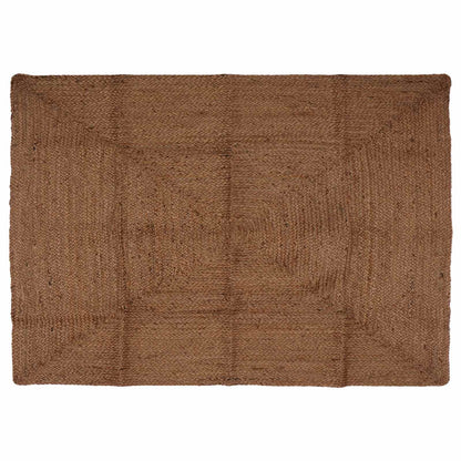 Area Rug Grey 140 x 200 cm Jute