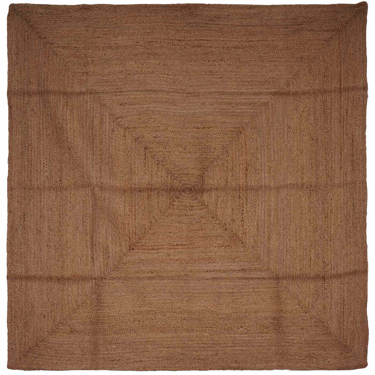 Area Rug Grey 300 x 300 cm Jute