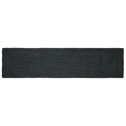 Area Rugs Rectangular Dark Grey 60 x 300 cm Jute
