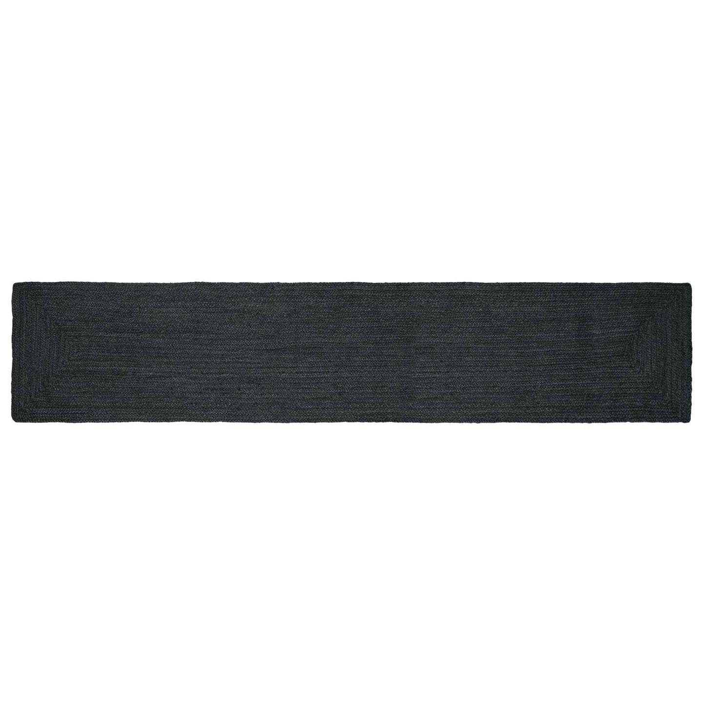 Area Rugs Rectangular Dark Grey 60 x 400 cm Jute