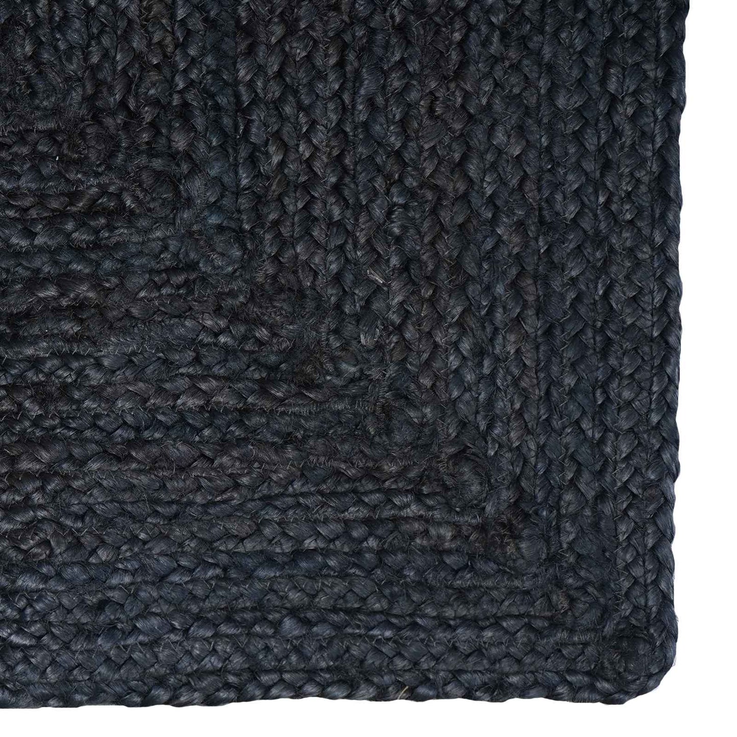 Area Rugs Rectangular Dark Grey 120 x 170 cm Jute