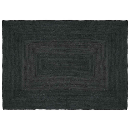 Area Rugs Rectangular Dark Grey 120 x 170 cm Jute