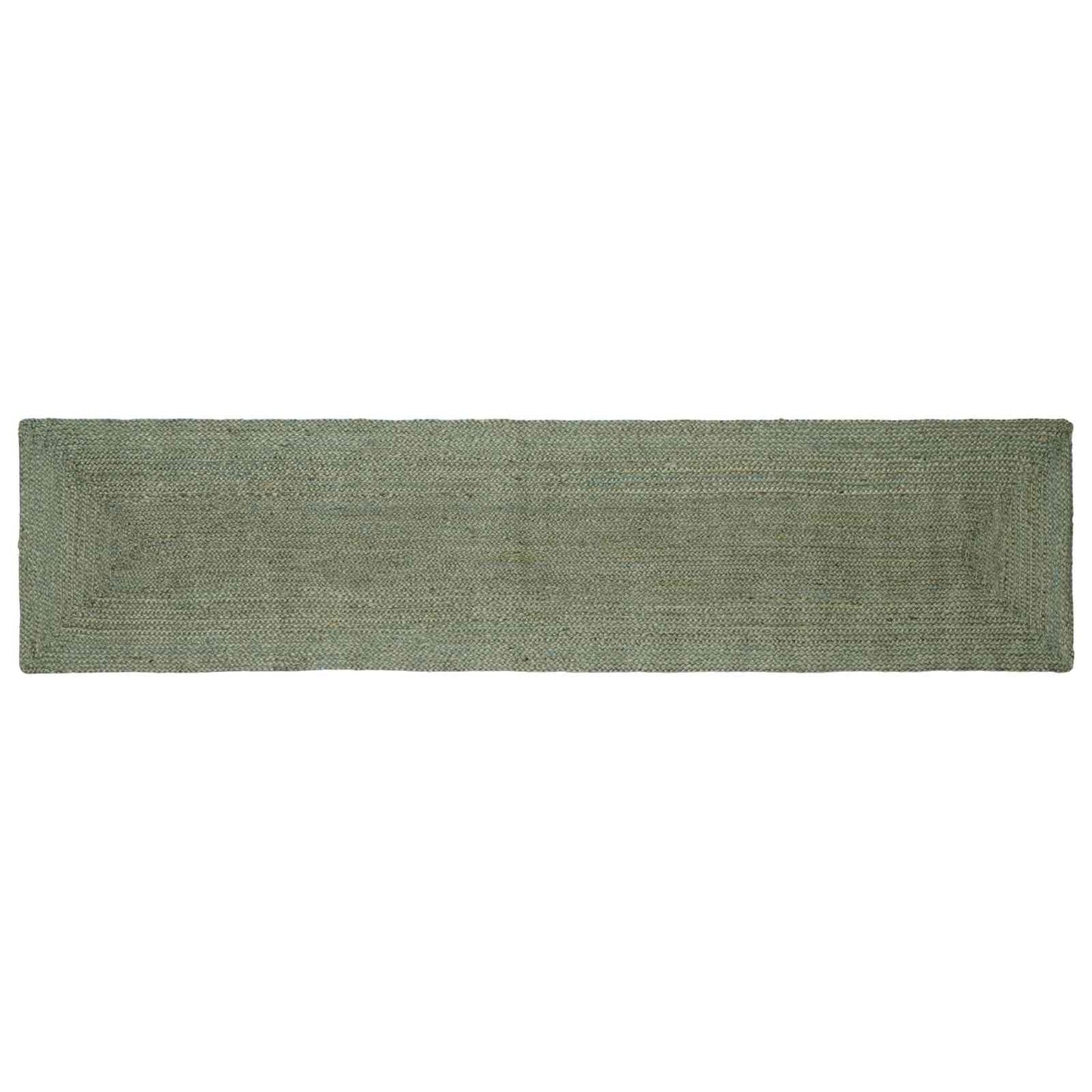 Area Rugs Rectangular Olive Green 60 x 300 cm Jute