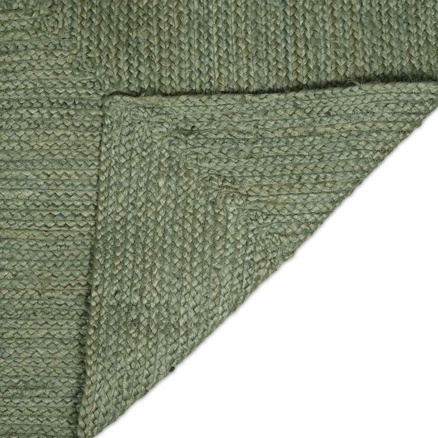 Area Rugs Square Olive Green 240 x 240 cm Jute