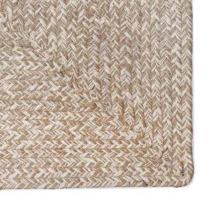Area Rugs Natural and White 60 x 250 cm Jute