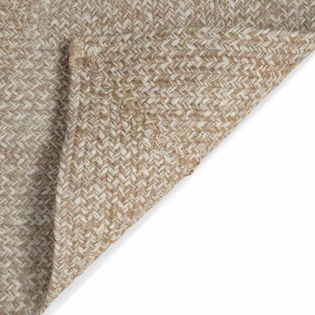 Area Rugs Natural and White 300 x 300 cm Jute