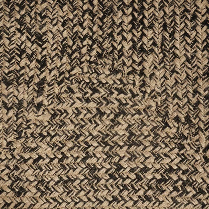 Area Rugs Natural and Black 120 x 170 cm Jute