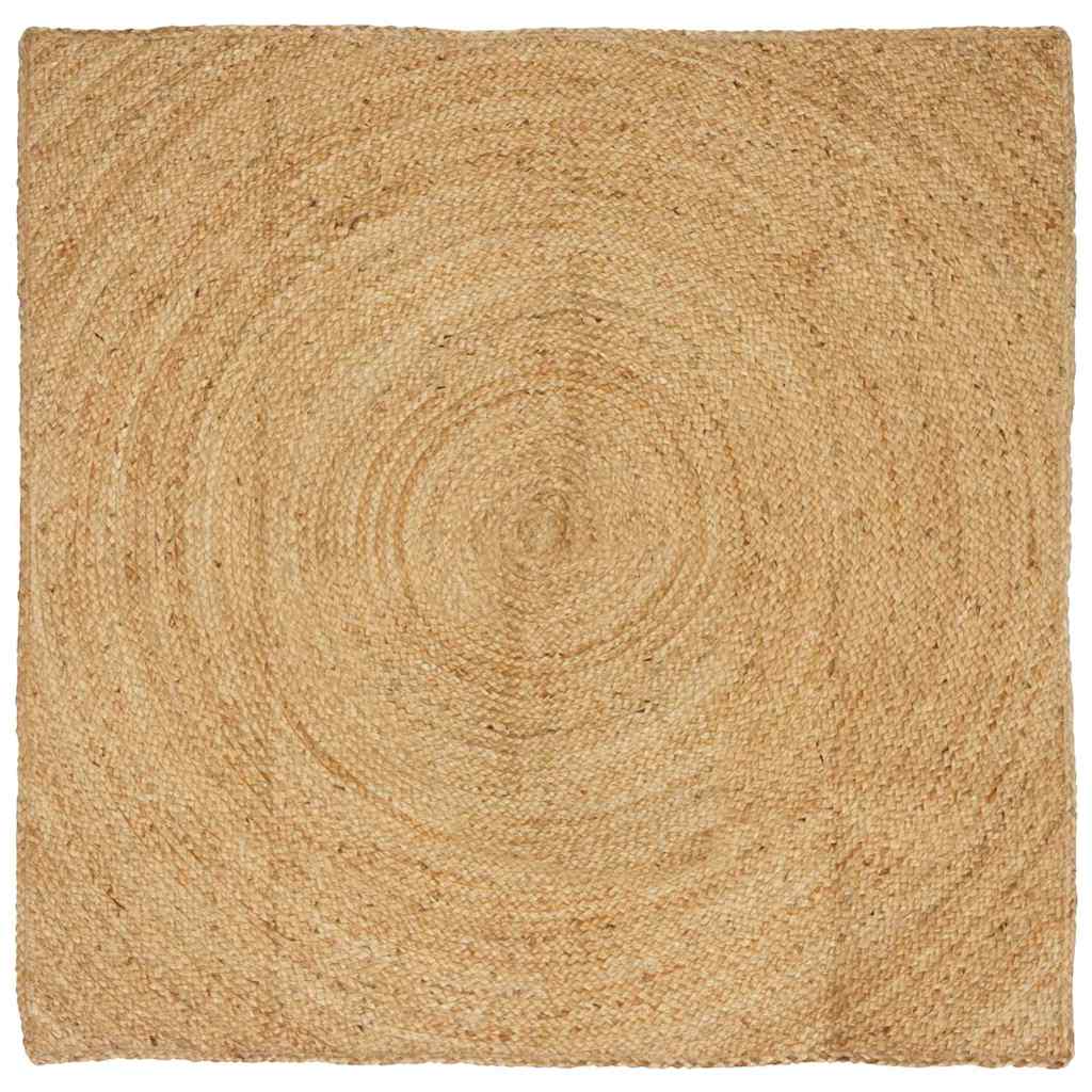 Area Rugs Natural 160 x 160 cm Jute