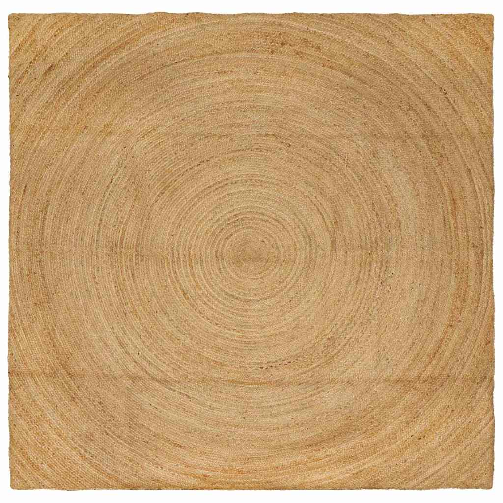 Area Rugs Natural 240 x 240 cm Jute