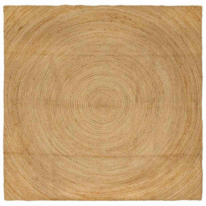 Area Rugs Natural 240 x 240 cm Jute