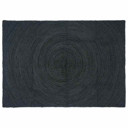 Area Rugs Dark Grey 120 x 170 cm Jute