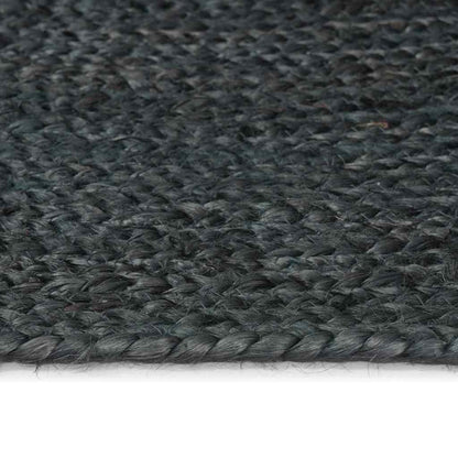 Area Rugs Dark Grey 200 x 200 cm Jute