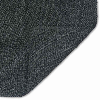 Area Rugs Dark Grey 200 x 200 cm Jute