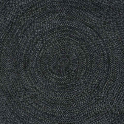 Area Rugs Dark Grey 200 x 200 cm Jute
