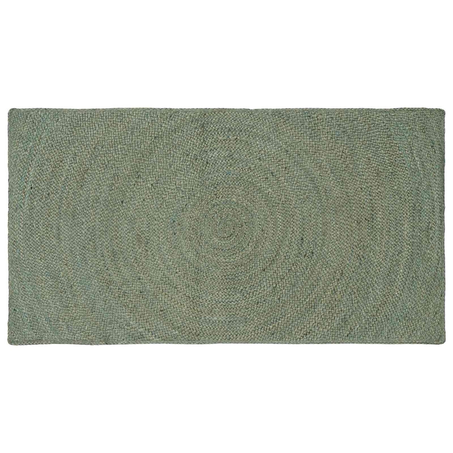 Area Rugs Olive Green 60 x 110 cm Jute